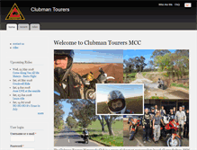 Tablet Screenshot of clubman.org.au